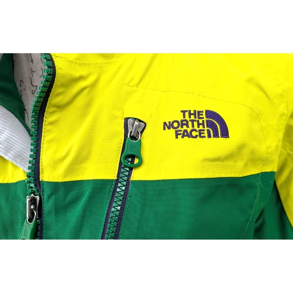 THE NORTH FACE Cryptic Hyvent Hooded Womens Jacket SMALL Colorblock - Picture 10 of 16